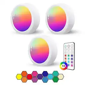 LED Unterbauleuchte mit Batterie und Fernbedienung für RGB Spots