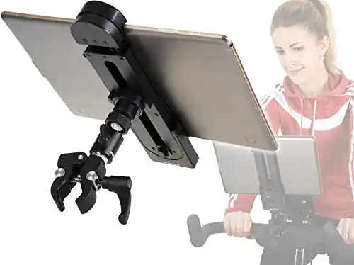 Universal Tablet-Halterung für Fahrrad und Fitnessgeräte