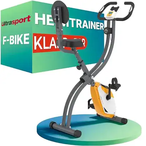 Ultrasport F-Bike 200B klappbarer Heimtrainer für Ausdauertraining