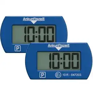 Elektronische Parkscheibe ZenTec 2X Park Mini Blau digital