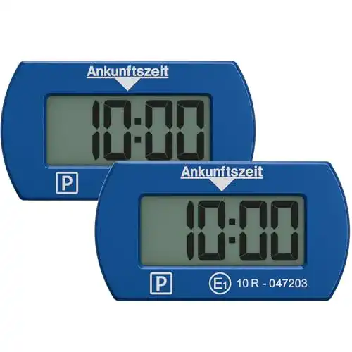Elektronische Parkscheibe ZenTec 2X Park Mini Blau digital