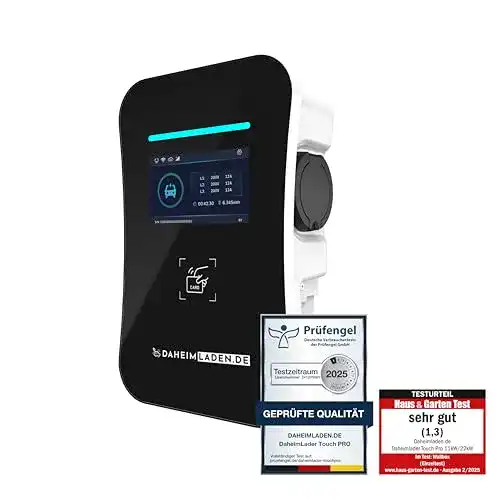 Wallbox 11kW DaheimLader Touch für Elektrofahrzeuge