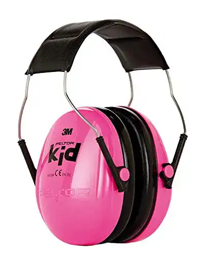 Gehörschutz für Kinder 3M Peltor Kid Kapselgehörschutz in Neon-Rosa