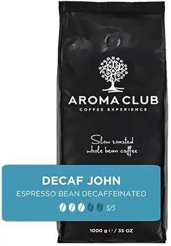 Entkoffeinierter Kaffee Aroma Club Bohnen 1 kg