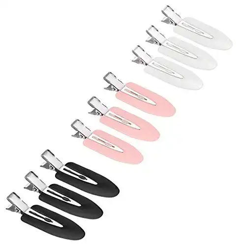 Haarspangen Jeopoom Nahtlose Haarspangen Set mit 9 Stück in 3 Farben