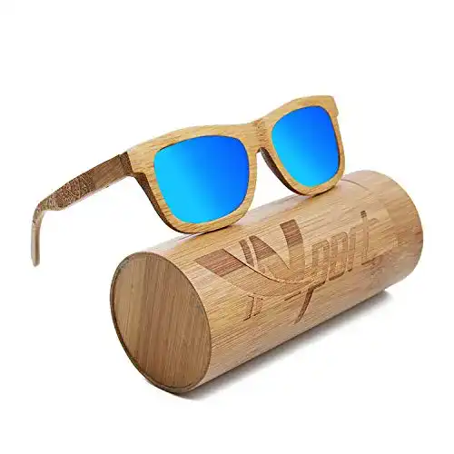 Bambus-Sonnenbrille Ynport Crefreak für Herren und Damen