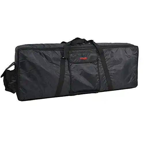 Keyboardtasche Stagg K10097 aus Nylon in Schwarz