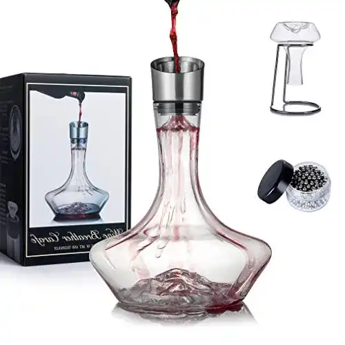 Dekanter New Pacific Youyah Eisberg Weinkaraffe Set mit Belüfter