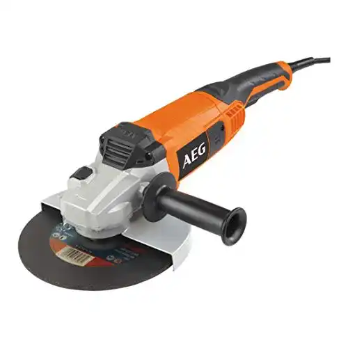 AEG Winkelschleifer WS 22-230 E mit 2200 Watt und 230 mm Scheibendurchmesser