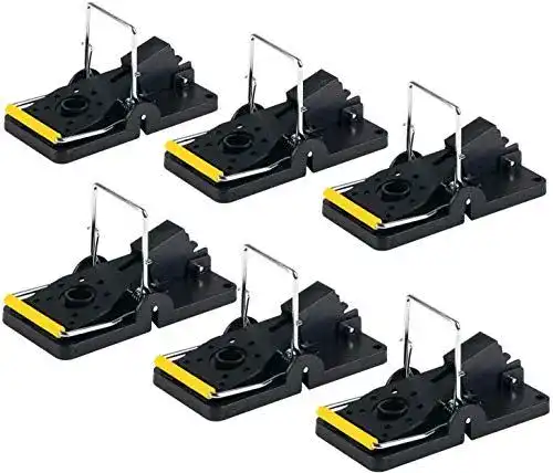 Aspectek Mausefalle 6er-Pack für effektive Nagetierbekämpfung