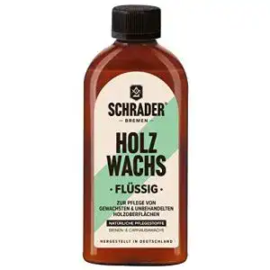 Holzwachs Schrader Bremen – Flüssiges Holzpflegeprodukt für verschiedene Holzarten