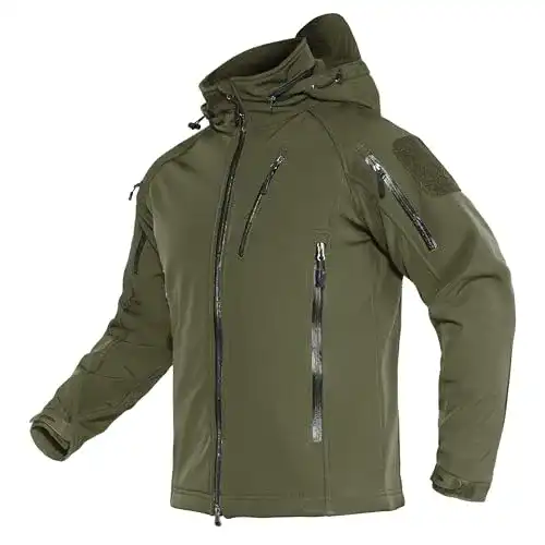 Outdoor-Jacken für Herren von TACVASEN Übergangs- und Softshelljacke