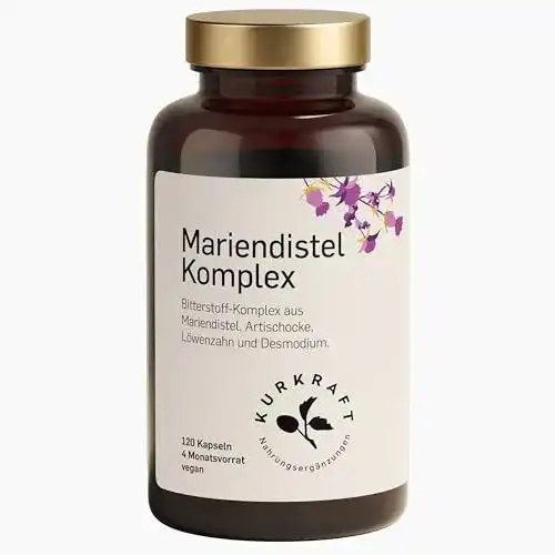 Artischocken-Kapseln mit Mariendistel, 180 Stück