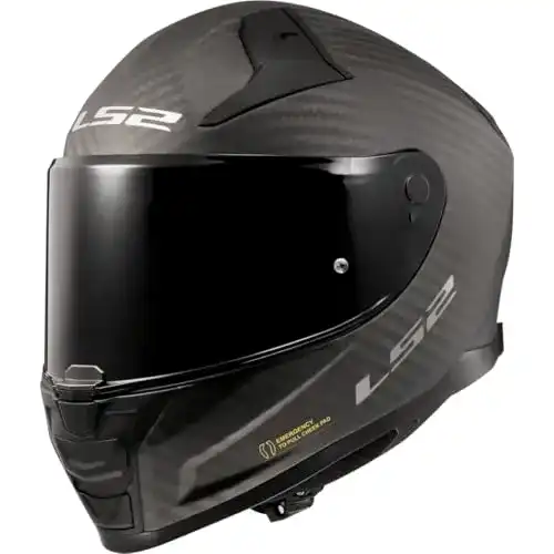 Carbonhelm LS2 VECTOR II CARBON Matt, Integraler Motorradhelm