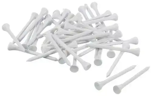 Golf Tees Longridge Bulk 1000 Stück aus Holz 69mm in Weiß
