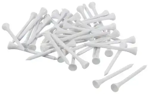 Golf Tees Longridge Bulk 1000 Stück aus Holz 69mm in Weiß