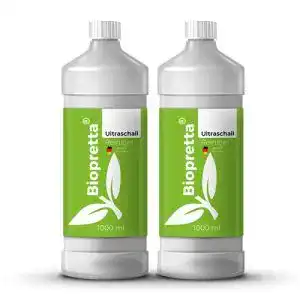 Ultraschallreiniger-Konzentrat von Biopretta für vielseitige Anwendungen