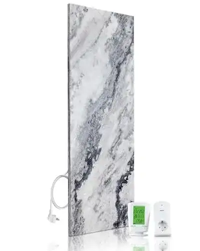 Naturstein Infrarotheizung Marwona 800 Watt Wandheizung aus echtem Naturstein