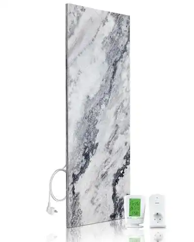 Naturstein Infrarotheizung Marwona 800 Watt Wandheizung aus echtem Naturstein