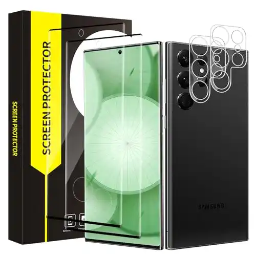 Samsung Galaxy S22 Ultra Panzerglas Schutzfolie 2+2 Stück