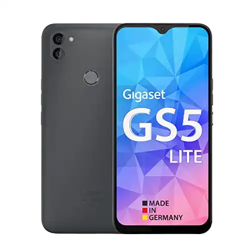Gigaset GS5 Lite Smartphone mit Wechselakku und 48MP Kamera