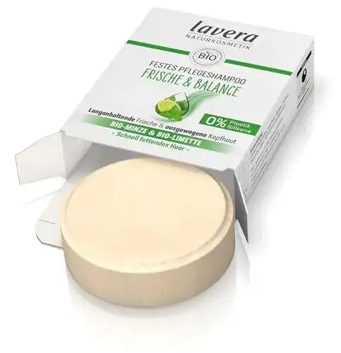 Lavera Festes Pflegeshampoo Frische & Balance für nachhaltige Haarpflege