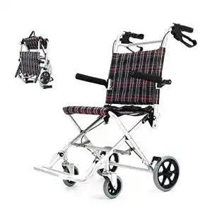 Rollator mit Fußstützen von Bcbkd – Faltbar und leicht aus Aluminium