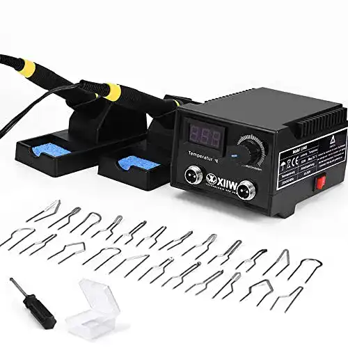Brandmalkolben XIIW 100W mit 23-teiligem Zubehör für Brandmalerei