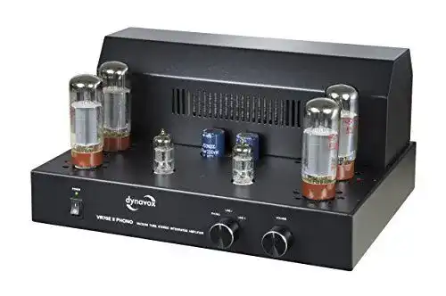 Röhrenverstärker Dynavox VR-70E II Phono in Schwarz