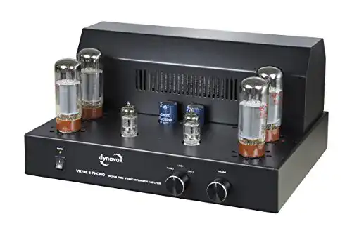 Röhrenverstärker Dynavox VR-70E II Phono in Schwarz