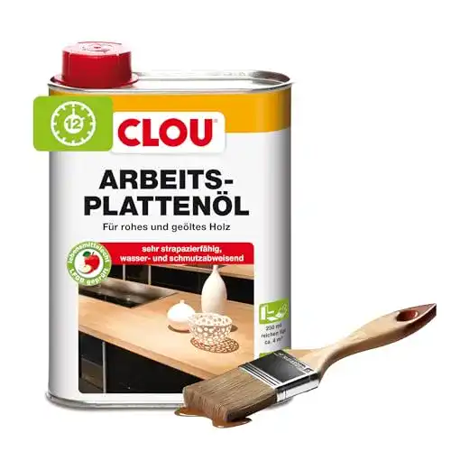 Holzöl Clou für Arbeitsplatten und Möbel aus Holz