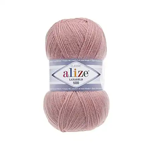 Alize Lanagold 800 Strickwolle 5 x 100g in verschiedenen Farben
