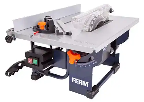 Tischkreissäge Ferm 800 W mit 200 mm Sägeblatt und Gehrungsführung