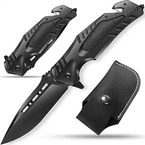 Klappmesser Jellas 8Cr13MoV Taschenklappmesser für Outdoor und Alltag