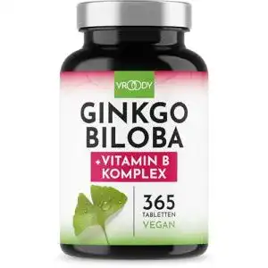 Ginkgo Tabletten Vegan Ginkgo Biloba Extrakt hochdosiert