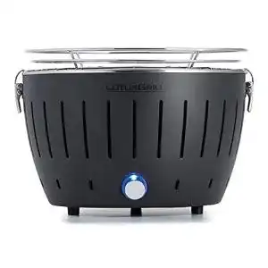 Lotusgrill LotusGrill S Small Kompakt Anthrazitgrau, raucharm