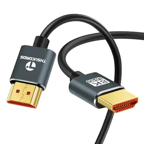 HDMI-Kabel 2m Thsucords ultradünn 8K 4K Hochgeschwindigkeitskabel