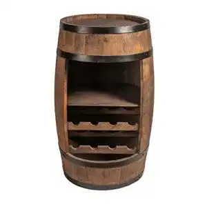 Fass-Bar Creative Cooper Weinregal mit Minibar und Flaschenregal