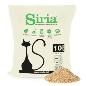 Katzenstreu Siria 20 Liter~8,6 Kg (Set 2 Beutel à 10 Liter~4,3 Kg)