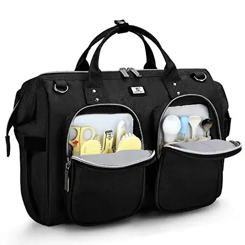 Wickeltasche Pomelo Best mit wasserdichter Wickelunterlage