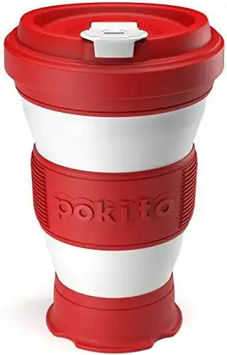Faltbarer Kaffeebecher von Pokito – Wiederverwendbarer Trinkbecher für Kaffee