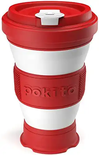 Faltbarer Kaffeebecher von Pokito – Wiederverwendbarer Trinkbecher für Kaffee