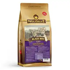 Welpenfutter getreidefrei von Wolfsblut – Black Bird Puppy 2 kg