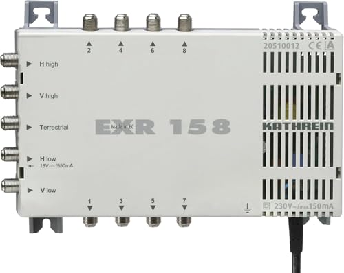 Multischalter Kathrein EXR 158 für Satelliten-ZF-Verteilsystem