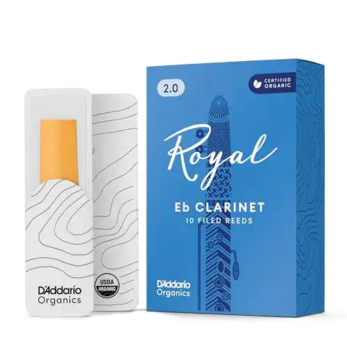 D’addario Royal Klarinettenblätter für Eb-Klarinette Stärke 2,0