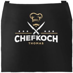 Kochschürze SpecialMe – Anpassbare Küchen-Schürze mit Namen