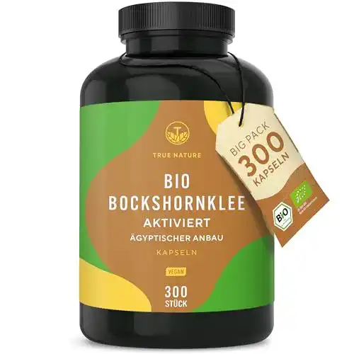 Bockshornklee Kapseln Bio von True Nature 300 Stück