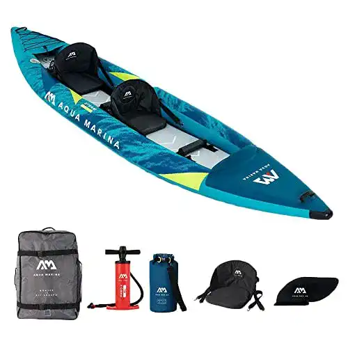Aufblasbares Kajak Aqua Marina – 2-Personen Set für Wassersport