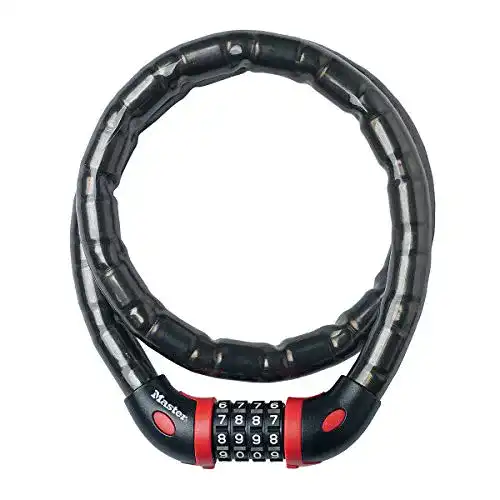 Panzerkabelschloss Master Lock für Fahrräder und Sportgeräte