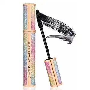 4D Mascara Wimperntusche mit Silk Fiber für lange Wimpern